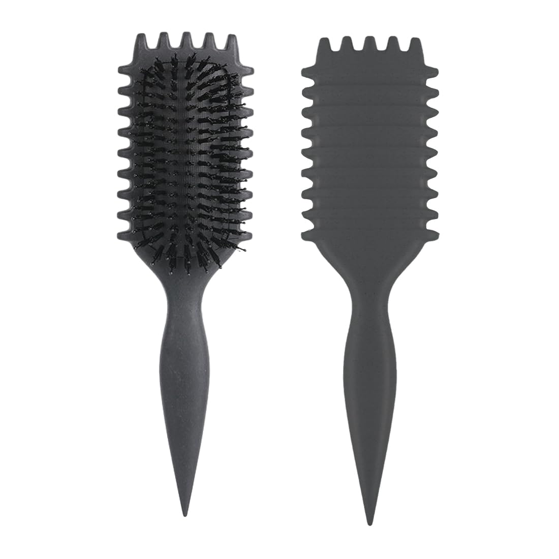 EIHI Curl Defining Brush,Brosse à Cheveux En Poils De Sanglier Brosse De Coiffage Pour Démêler,Mettre En Forme,Définir Les Boucles Pour Les Femmes Et Les Hommes