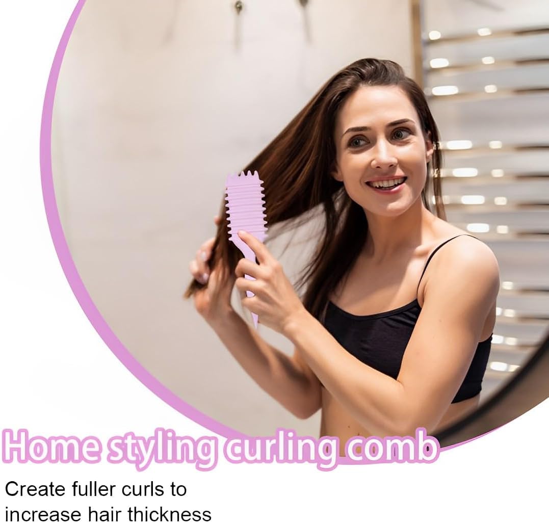 EIHI Curl Defining Brush,Brosse à Cheveux En Poils De Sanglier Brosse De Coiffage Pour Démêler,Mettre En Forme,Définir Les Boucles Pour Les Femmes Et Les Hommes